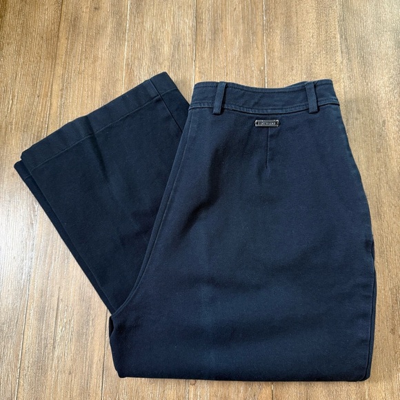 St John Marie Straight Leg Pant Navy High Rise trousers - Picture 1 of 11